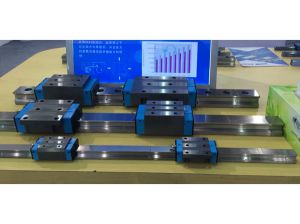 Device for linear guide rail