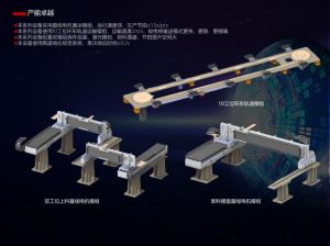 平喷全自动上料打标检查装盘一体机